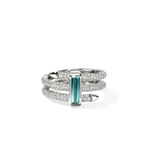 Women John Hardy Rings>Artisan Series Spear Ring, Triple Tier