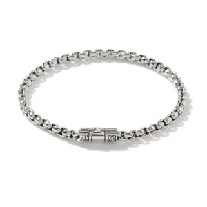 Women John Hardy Bracelets | Bracelets>Box Chain Bracelet, Sterling Silver, 4MM