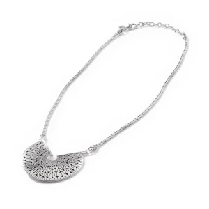 Women John Hardy Necklaces>Carved Chain Pendant Necklace, Silver