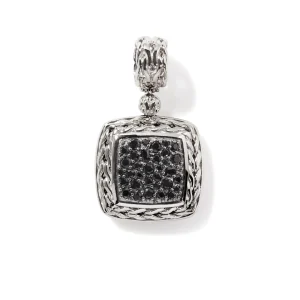 Women John Hardy Necklaces>Carved Chain Pendant, Sterling Silver, Pavé