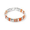 Women John Hardy Bracelets | Bracelets>Colorblock Bracelet, Silver