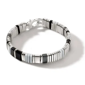 Women John Hardy Bracelets | Bracelets>Colorblock Bracelet, Silver