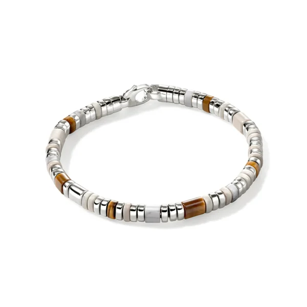 Women John Hardy Bracelets | Bracelets>Colorblock Bracelet, Silver, Slim