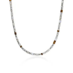 Women John Hardy Necklaces | Necklaces>Colorblock Choker, Silver, Slim