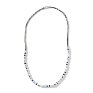 Women John Hardy Necklaces | Necklaces>Colorblock Necklace, Silver, Pearl