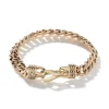 John Hardy Bracelets>Curb Chain Bracelet, Gold, 8MM