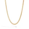 John Hardy Necklaces>Curb Chain Necklace, Gold, 3.6MM