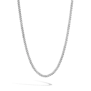 John Hardy Necklaces>Curb Chain Necklace, Sterling Silver, 3.9MM