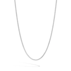 John Hardy Necklaces>Curb Chain Necklace, Sterling Silver, 2.1MM