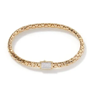 Women John Hardy Bracelets | Bracelets>Dot Chain Bracelet, Gold, Diamonds