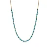 John Hardy Necklaces>Heishi Chain Necklace, Gold, Gemstones