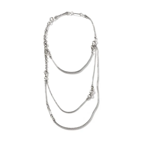 Women John Hardy Necklaces | Necklaces>Hero Convertible Necklace, Sterling Silver