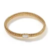 Women John Hardy Bracelets>Icon Bracelet, Gold, Diamonds, 6.5MM