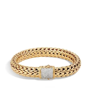 Women John Hardy Bracelets | Bracelets>Icon Bracelet, Gold, Diamonds, 10.5MM