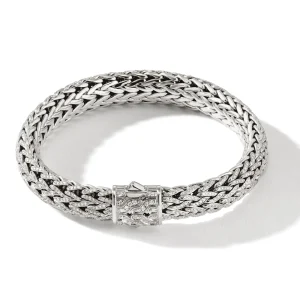 Women John Hardy Bracelets | Bracelets>Icon Bracelet, Silver, Diamonds, 10.5MM