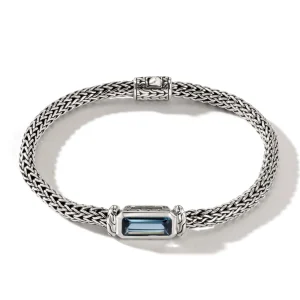 Women John Hardy Bracelets>Icon Bracelet, Sterling Silver, Gemstone, 5MM