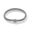 Women John Hardy Bracelets | Bracelets>Icon Bracelet, Sterling Silver, Pavé, 6.5MM