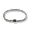 Women John Hardy Bracelets>Icon Bracelet, Sterling Silver, Pavé, 5MM