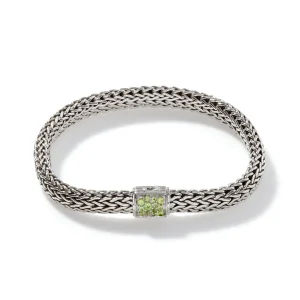 Women John Hardy Bracelets | Bracelets>Icon Bracelet, Sterling Silver, Pavé, 6.5MM