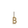 Women John Hardy Necklaces>Initial Pendant, Gold, Diamonds