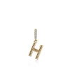 Women John Hardy Necklaces>Initial Pendant, Gold, Diamonds