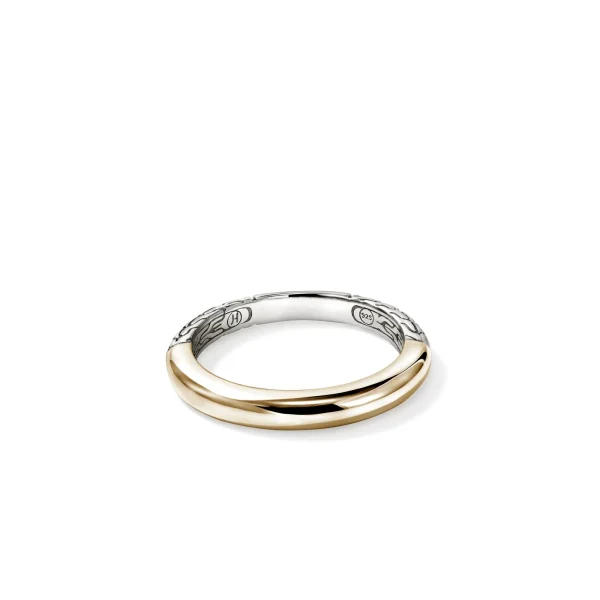 Women John Hardy Rings | Rings>JH Essential Band Ring, Gold, Sterling Silver, 3MM