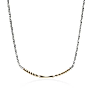 Women John Hardy Necklaces>JH Essential Necklace, Gold, Sterling Silver, 2.5MM