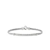 Women John Hardy Bracelets>JH Essential Pavé Bracelet, Sterling Silver, Diamonds, 2.5MM