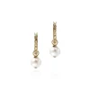 Women John Hardy Earrings>JH Essential Pearl Hoop Earring, Gold