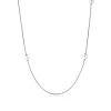 Women John Hardy Necklaces>JH Essential Pearl Necklace, Sterling Silver, Pearl, 1.8MM