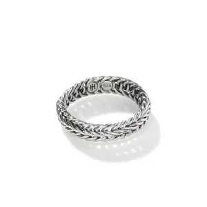 Women John Hardy Rings | Rings>Kami Chain Band Ring, Sterling Silver, Slim