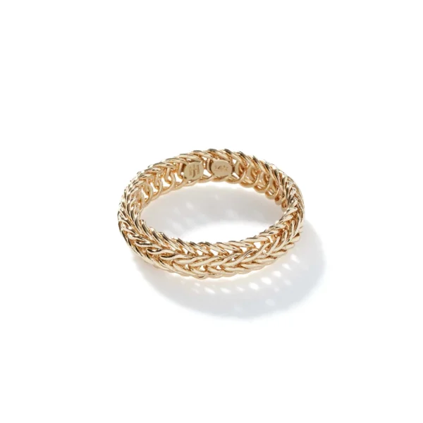 Women John Hardy Rings | Rings>Kami Chain Ring, Gold, Slim