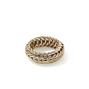 Women John Hardy Rings | Rings>Kami Chain Ring, Gold, Wide