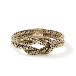 Women John Hardy Bracelets | Bracelets>Love Knot Bracelet, Gold, 13MM