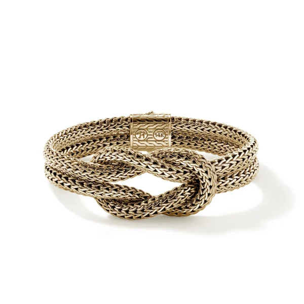 Women John Hardy Bracelets | Bracelets>Love Knot Bracelet, Gold, 13MM