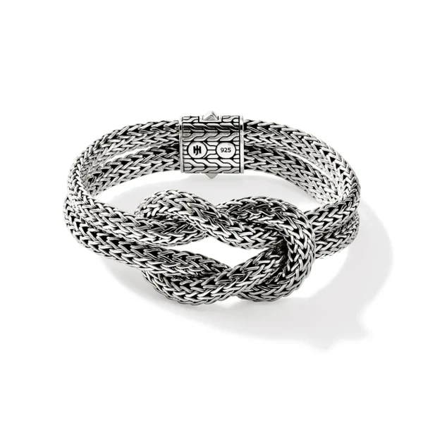 Women John Hardy Bracelets | Bracelets>Love Knot Bracelet, Sterling Silver, 13MM