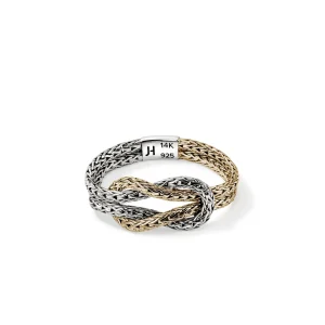 Women John Hardy Rings | Rings>Love Knot Ring, Gold, Sterling Silver, 3.6MM