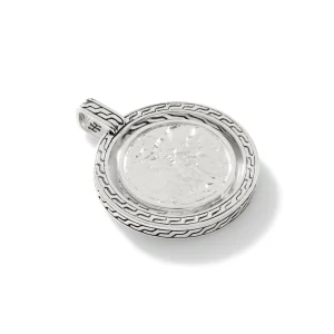 Women John Hardy Necklaces | Necklaces>Moon Door Pendant, Dark Silver