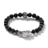 John Hardy Bracelets>Naga Beaded Bracelet, Sterling Silver