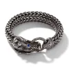 John Hardy Bracelets>Naga Bracelet, Dark Silver, 15MM