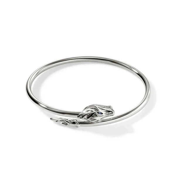 Women John Hardy Bracelets>Naga Cuff, Sterling Silver, Slim