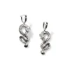 Women John Hardy Earrings>Naga Drop Earrings, Sterling Silver