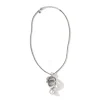 Women John Hardy Necklaces>Naga Necklace, Silver, Diamonds, Pearl