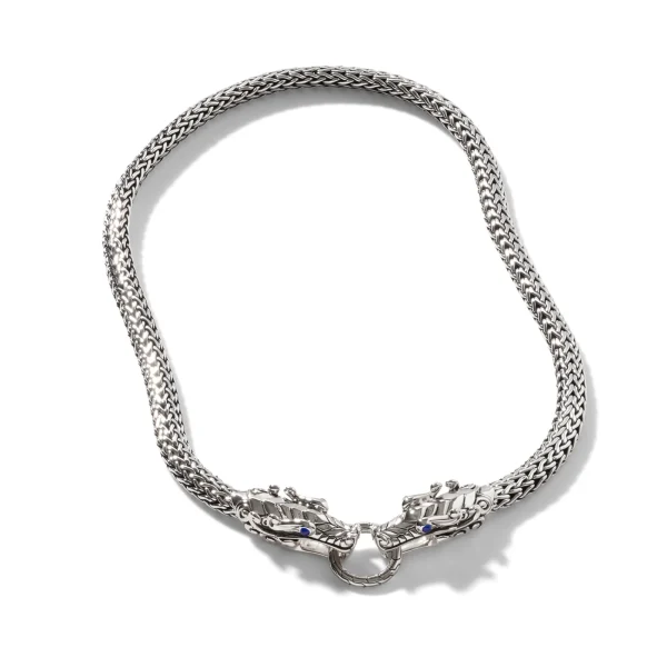 Women John Hardy Necklaces | Necklaces>Naga Necklace, Sterling Silver, 7.5MM