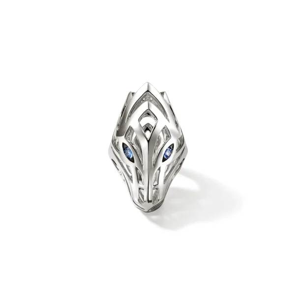 Women John Hardy Rings | Rings>Naga Saddle Ring, Sterling Silver