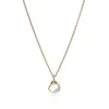 Women John Hardy Necklaces>Pebble Heart Necklace, Gold, Diamonds, Small