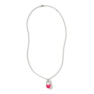 Women John Hardy Necklaces | Necklaces>Pebble Necklace, Sterling Silver, Diamonds