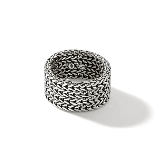 Women John Hardy Rings | Rings>Rata Chain Band Ring, Sterling Silver, Wide