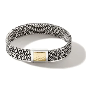 Women John Hardy Bracelets | Bracelets>Rata Chain Bracelet, Silver, Gold, 12MM