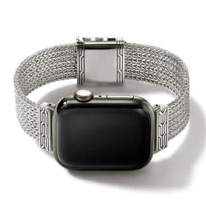 Women John Hardy Bracelets | Bracelets>Smart Watch Strap, Sterling Silver, 18MM